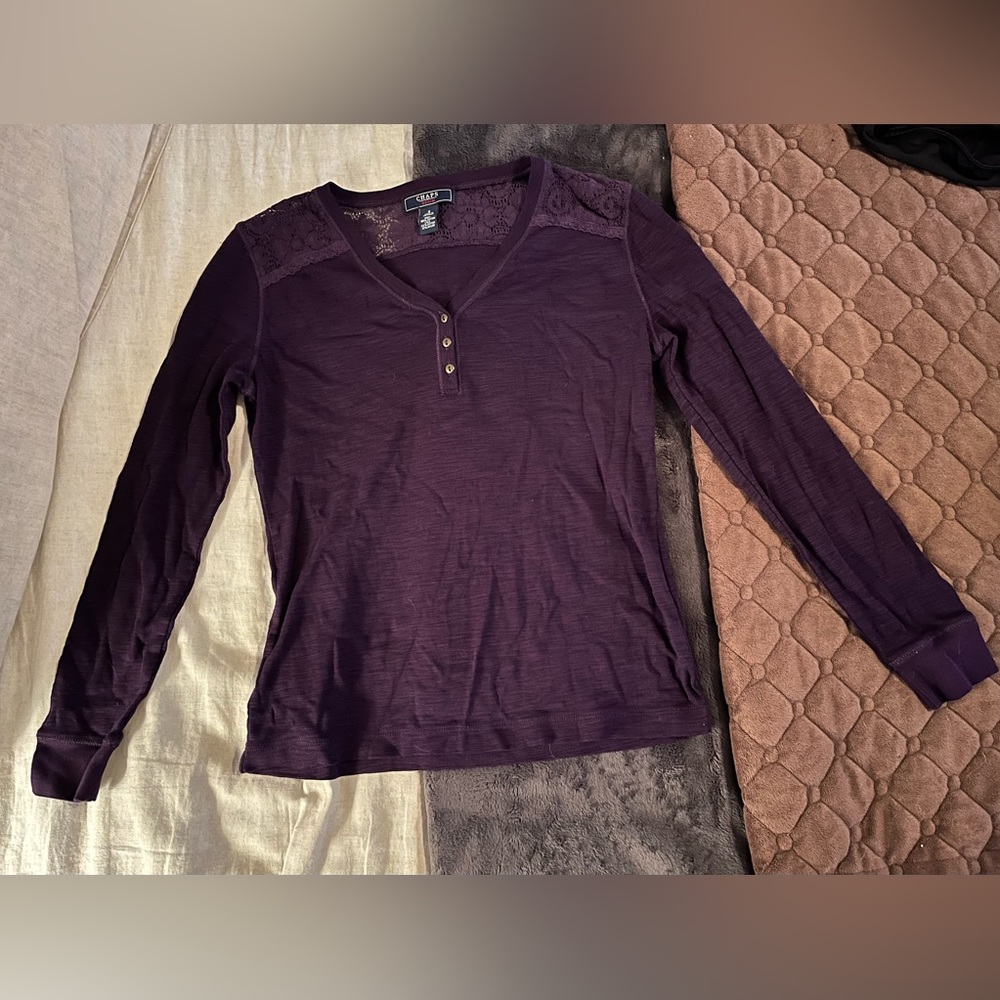 Chaps long sleeve shirt